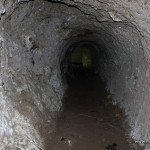 Japanese Tunnel taken with flash