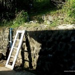 The Ladder (A broken cottage window)