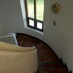 Stairs inside Naidi Lighthouse