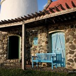 Bench at Naidi Lighthouse