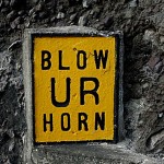 Blow UR Horn Sign