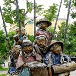 Large Sculptures by Kublai Millan