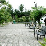 Benches at Davao People's Park