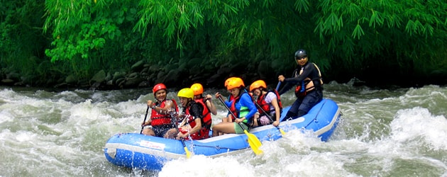 this is White Water Rafting in Davao