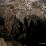 Inside Hinagdanan Cave