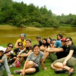 Group Pic at Lake Danum in Sagada