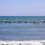 Surfing Instructors and Students