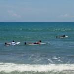 Surfing in Baler, Aurora