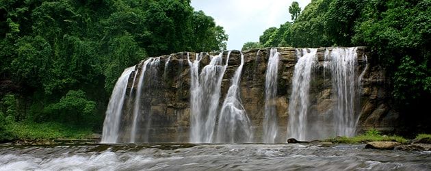 this is Tinuy-An Falls: Philippines’ Little Niagara